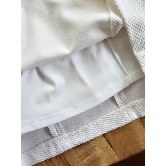 Pappagallo Amaya Sleeveless Shift Dress Women's Size 12 White Coastal Resort - Picture 13 of 13